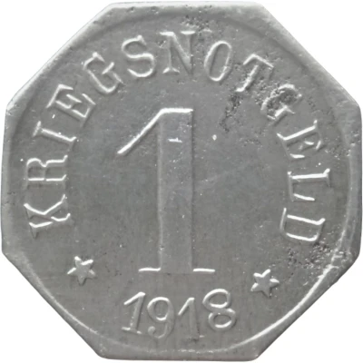 1 Pfennig - Roth bei Nürnberg back