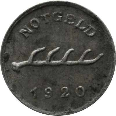 1 Pfennig - Rottweil back