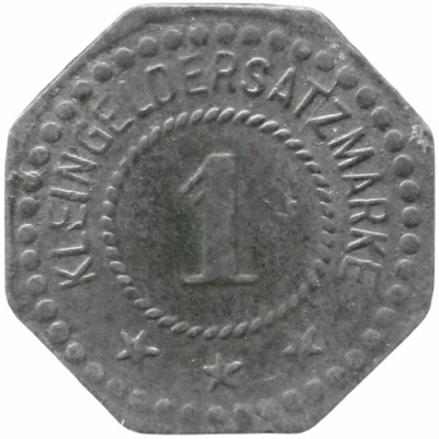 1 Pfennig - Ruhla (Thiel and Schuchardt) ND back