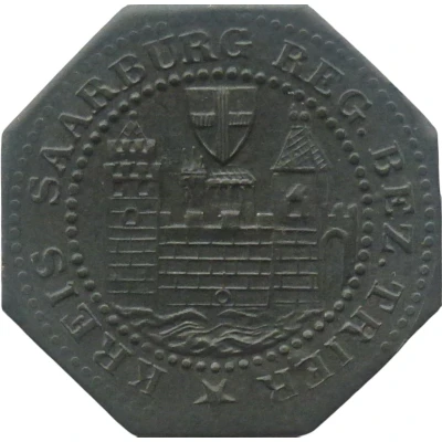 1 Pfennig - Saarburg, Bezirk Trier ND front