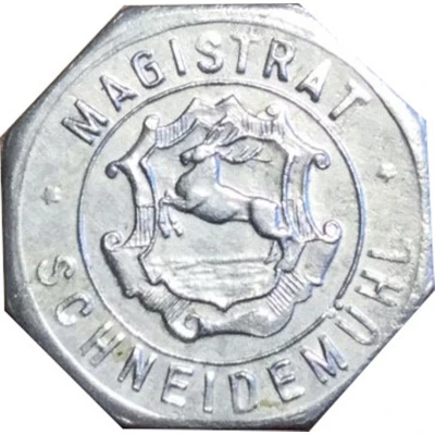 1 Pfennig - Schneidemühl front