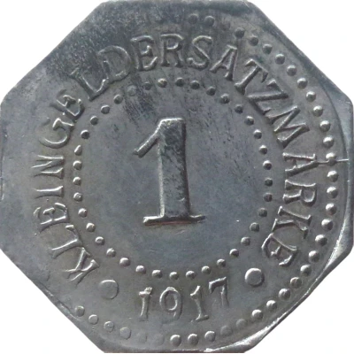 1 Pfennig - Schneidemühl back