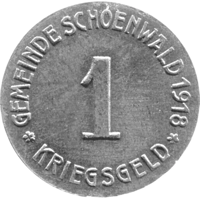 1 Pfennig - Schönwald front