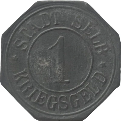 1 Pfennig - Selb front