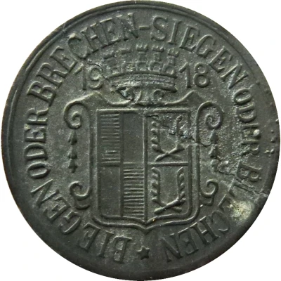 1 Pfennig - Selb back