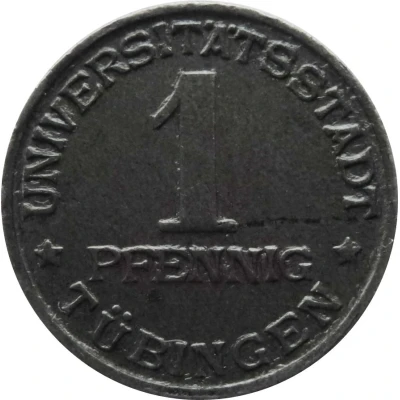 1 Pfennig - Tübingen front