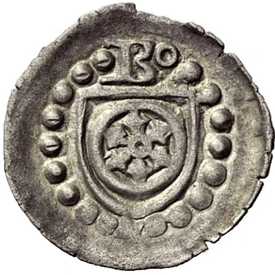 1 Pfennig - Theodoric I Schenk of Erbach ND front