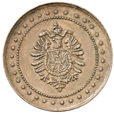 1 Pfennig - Wilhelm I Pattern ND front