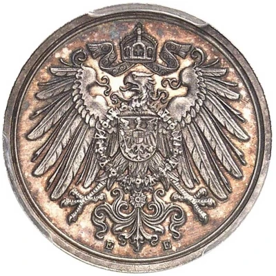 1 Pfennig - Wilhelm II Pattern front