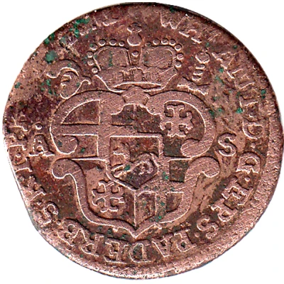 1 Pfennig - William Anthony of Asseburg front