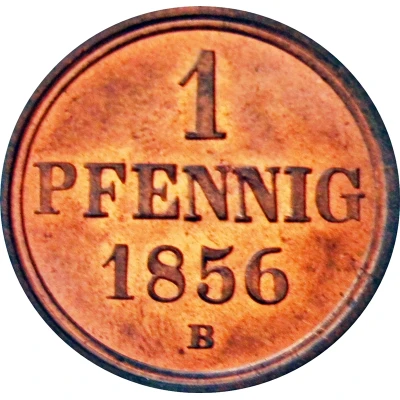 1 Pfennig - William back