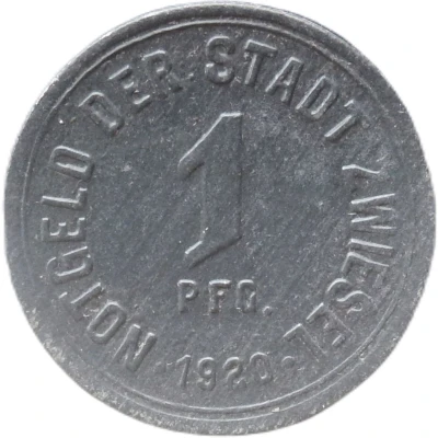 1 Pfennig - Zwiesel front