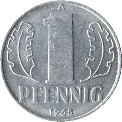 1 Pfennig back