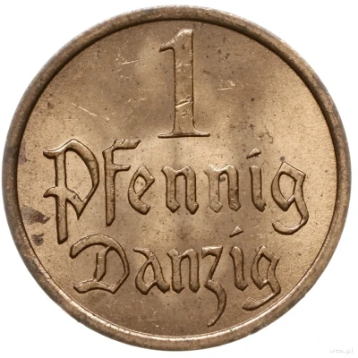 1 Pfennig front