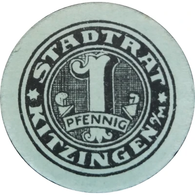 1 Pfennig ND front