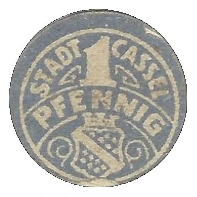 1 Pfennig back