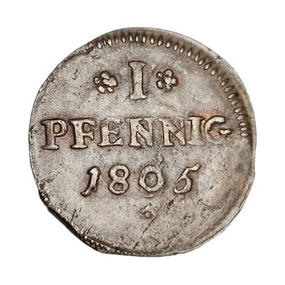 1 Pfennig back