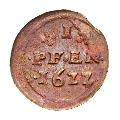 1 Pfennig back