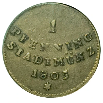 1 Pfennig back