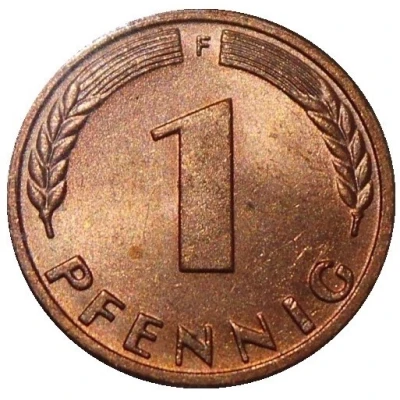 1 Pfennig back