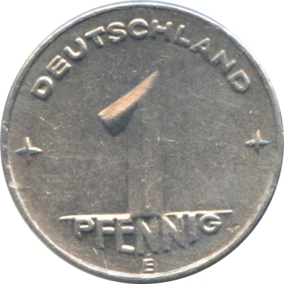 1 Pfennig back