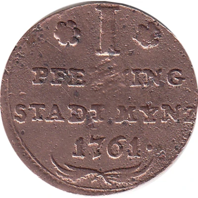 1 Pfennig back