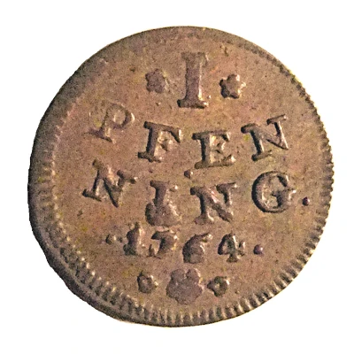 1 Pfennig back