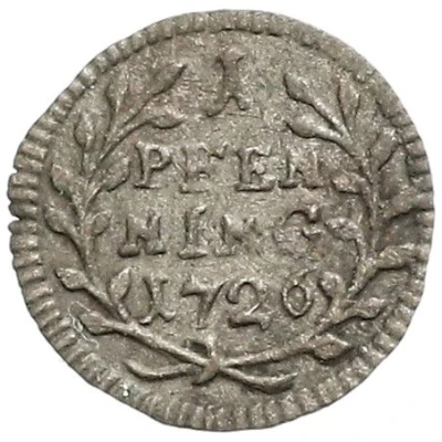 1 Pfenning - Adolph of Dalberg back