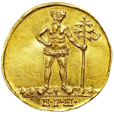 1 Pfenning - George II Gold pattern strike front