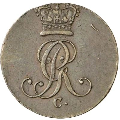 1 Pfenning - George III front