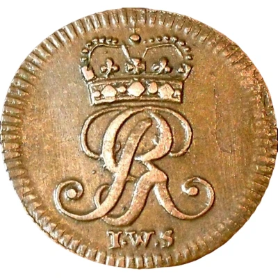 1 Pfenning - George II front