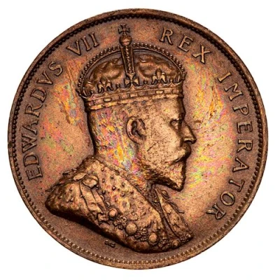 1 Piastre - Edward VII front