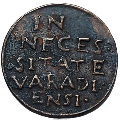 1 Poltura - Emergency coinage Nagyvárad back