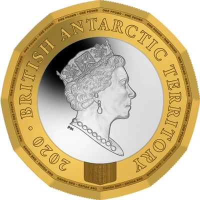 1 Pound - Elizabeth II Climate change; Silver front