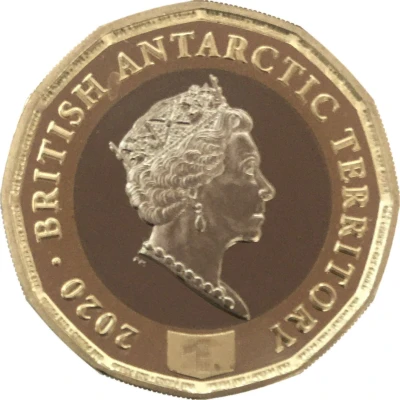 1 Pound - Elizabeth II Climate change front