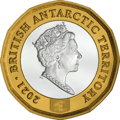 1 Pound - Elizabeth II Environmental protection; Silver front