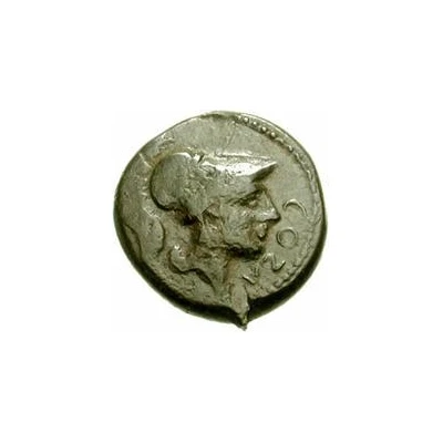 1 Quartuncia Horse facing left 273 BC - 250 BC front