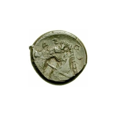 1 Quartuncia Horse facing left 273 BC - 250 BC back