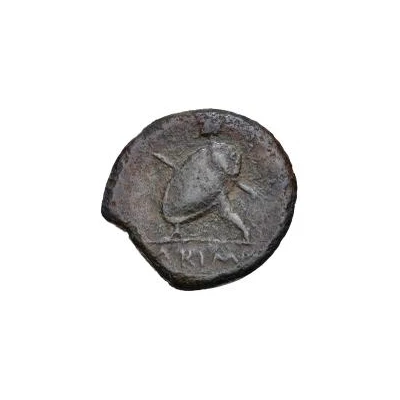 1 Quartuncia 268 BC - 225 BC back