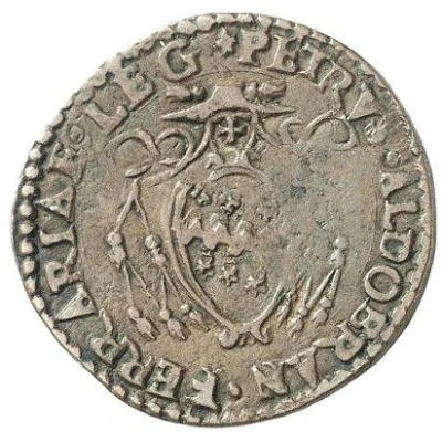 1 Quattrino - Clement VIII Pietro Aldobrandini legate back