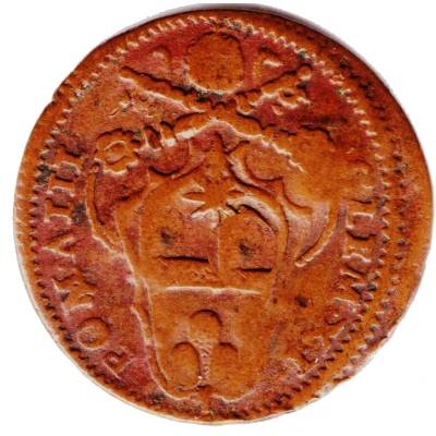 1 Quattrino - Clement XI front