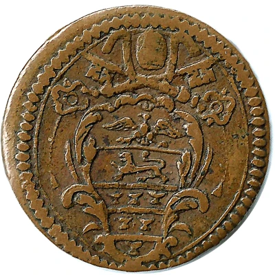 1 Quattrino - Innocent XI Inscription ND front