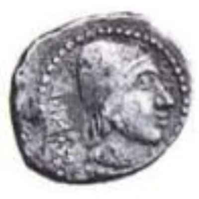 1 Quinarius Series II: blank 215 BC - 211 BC front