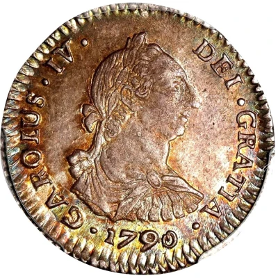 1 Real - Charles IV front