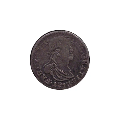 1 Real - Ferdinand VII Durango - Royalist coinage front