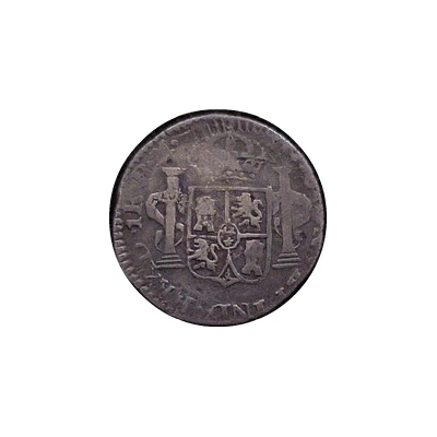 1 Real - Ferdinand VII Durango - Royalist coinage back