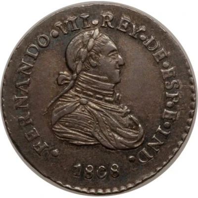 1 Real - Ferdinand VII Proclamation coinage front