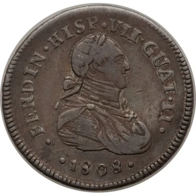 1 Real - Ferdinand VII Proclamation coinage front