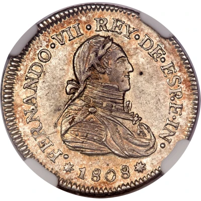 1 Real - Ferdinand VII Proclamation coinage front