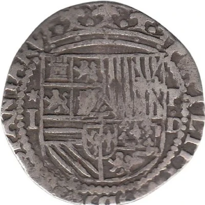 1 Real - Philip II Cross type ND front